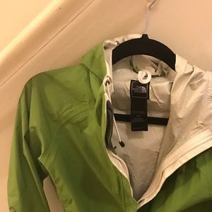 North face rain coat